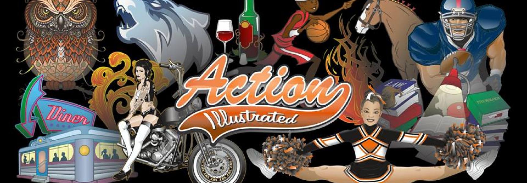 action art teaser logo