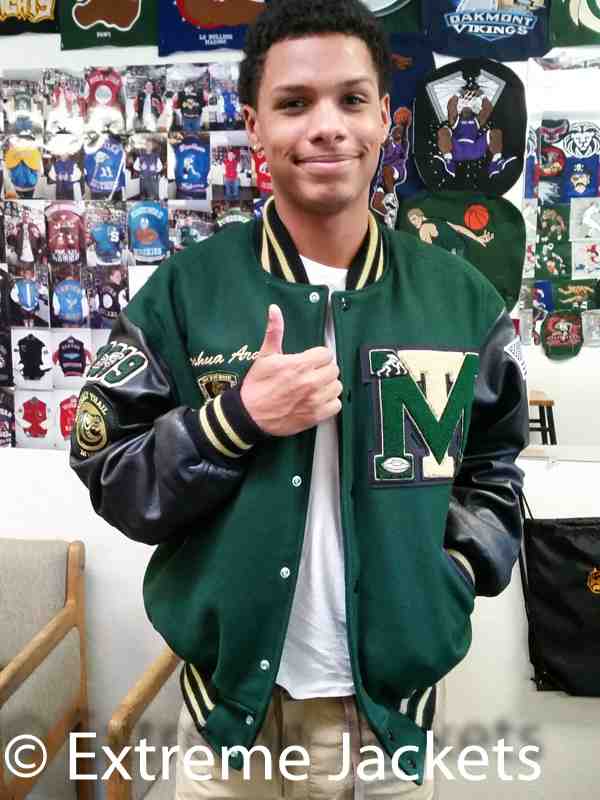 Dark Green and Vegas Gold | Extreme Jackets
