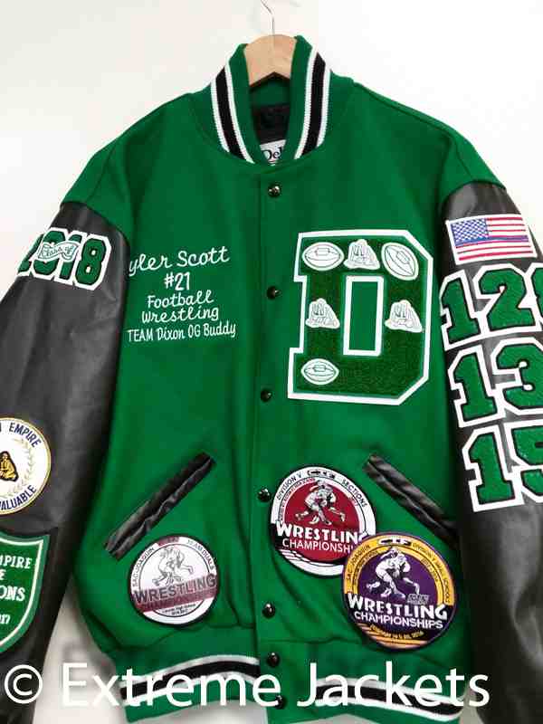 Green and White | Extreme Jackets
